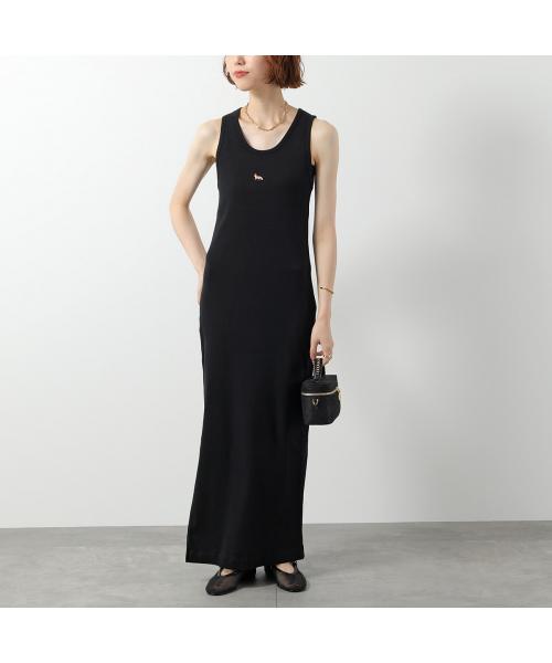 MAISON KITSUNE ワンピース MW01602KJ0125 ノースリーブ 楽天市場】MAISON KITSUNE メゾン キツネ ロングワンピース