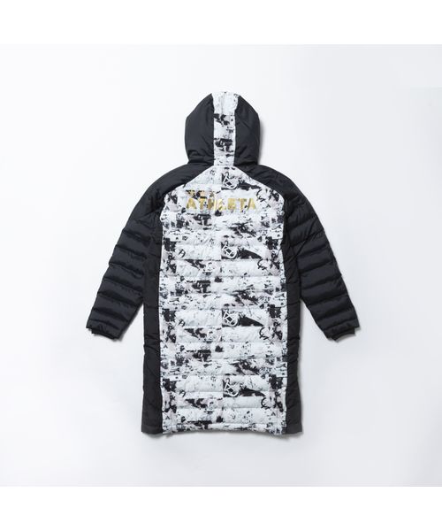 ★ATHLETA ★アスレタ　ベンチコート 　　Oサイズ　黒　美品 ATHLETA アスレタ ベンチコート(ブラック) 04167 BLK
