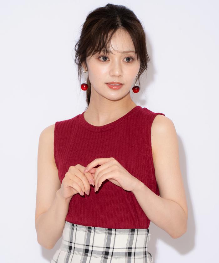 tシャツ ランダムテレコ　ノースリーブP/O レディース ランダムテレコノースリーブトップス(508376929) | ウィル