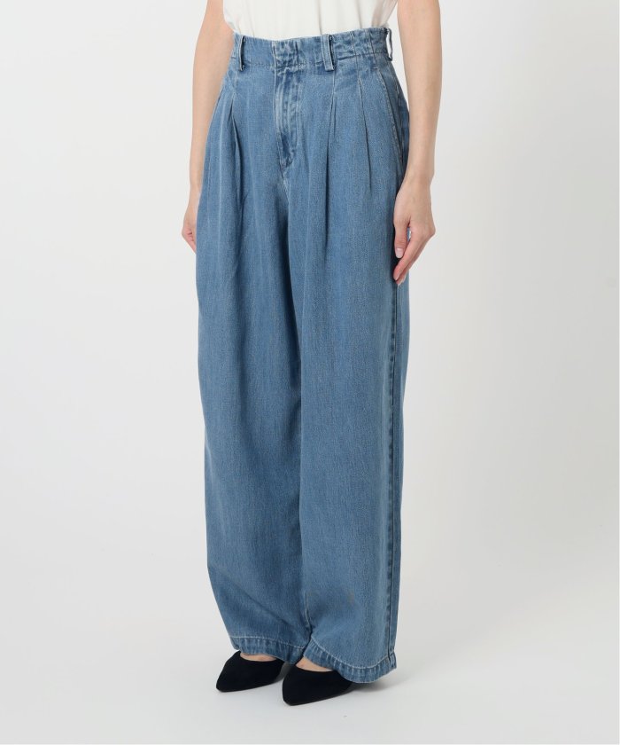 【新品未使用】SLOBE IENA LEDENIM TUCK TROUSER38 SLOBE IENA LEDENIM TUCK TROUSER 38サイズ - メルカリ