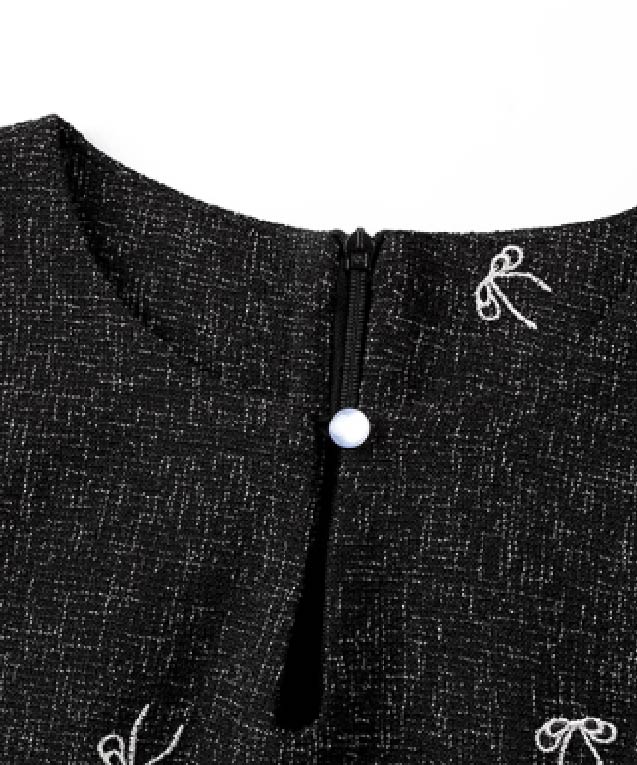 ラポミ プチ LA POMME petit Elegant Tweed Style Frill One