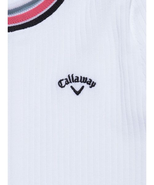 キャロウェイ Callaway 半袖モックネックニット(508378649