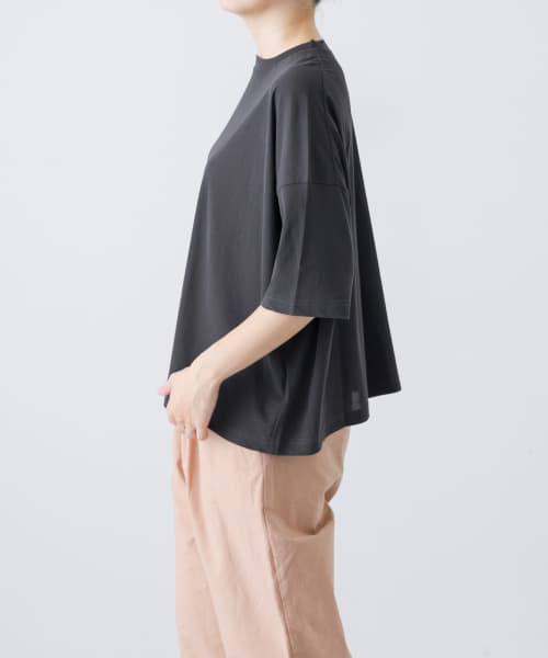 【かぐれ】ハイツイストコットン半袖Tシャツ ハイツイストコットン半袖Tシャツ（Tシャツ/カットソー）｜か