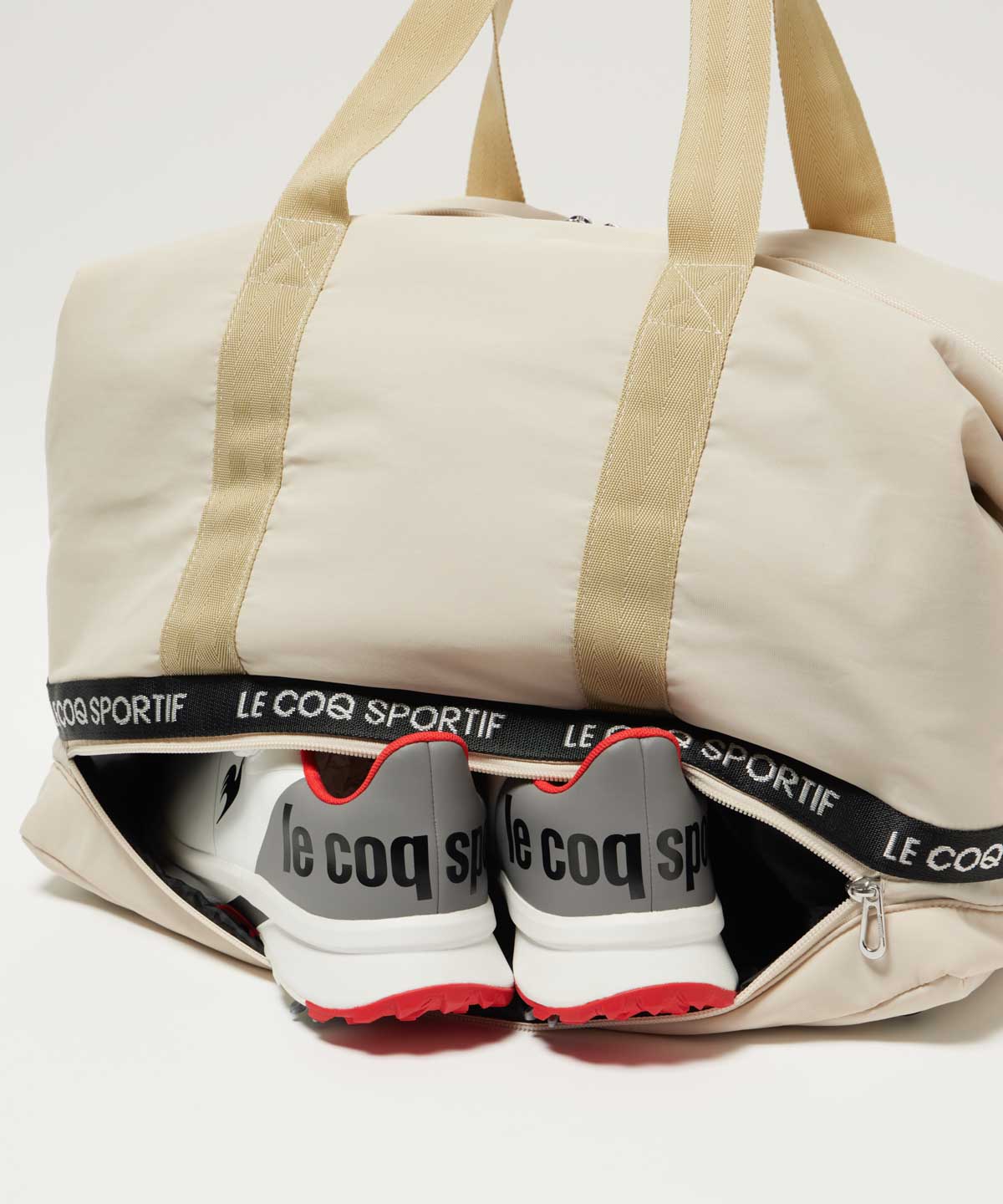 le coq sportif ゴルフ ボストンバッグ シューズポケット ルコックスポルティフ ゴルフ le coq sportif golf 二層式 大