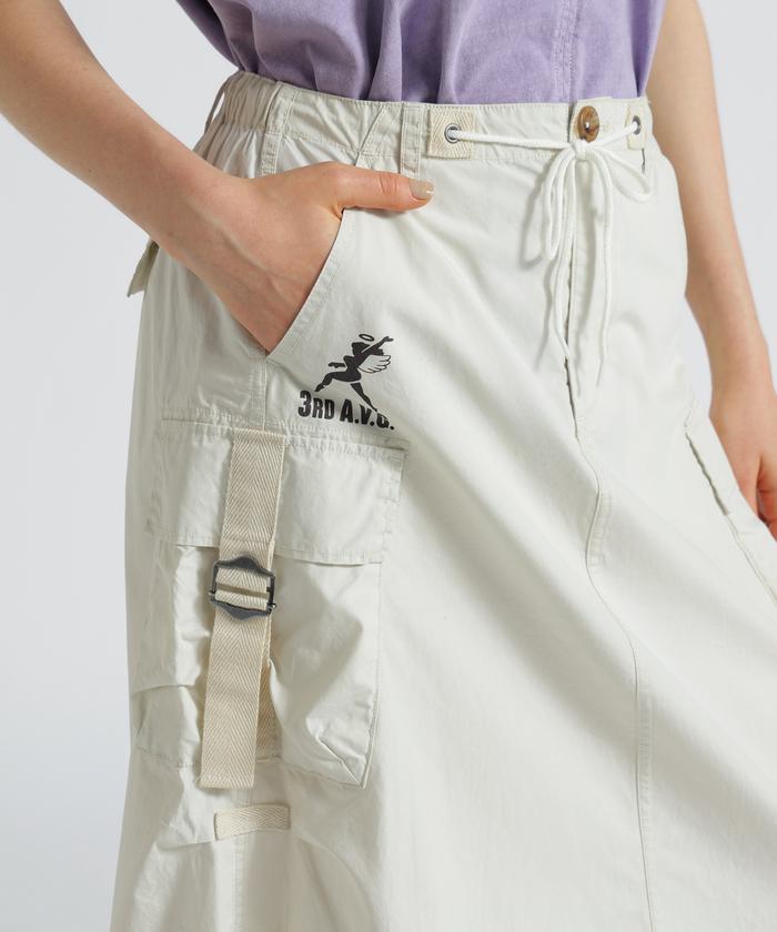*AVIREX* フライングタイガー プリントスカート FLYING TIGERS PRINT SKIRT／フライングタイガープリント