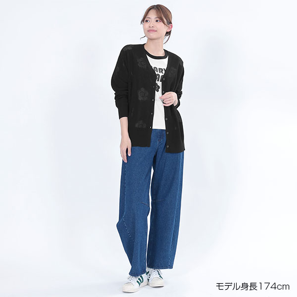 マリークワント MARY QUANT デイジーシアー カーディガン