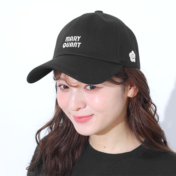 マリークワント MARY QUANT レトロロゴ キャップ(508378922