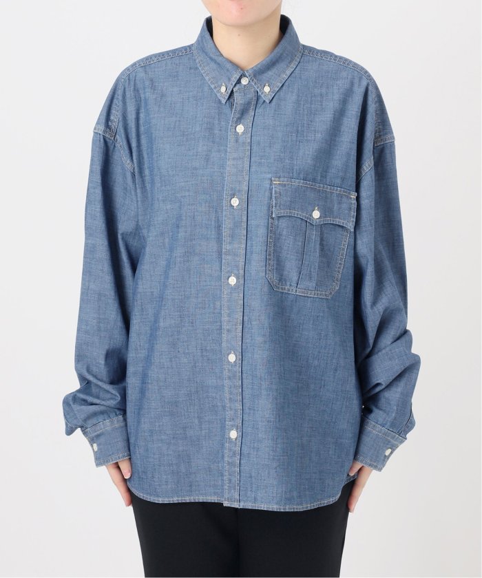 予約》Levi's/リーバイス 別注SMU LS ZANDT CROPPED SHIRT