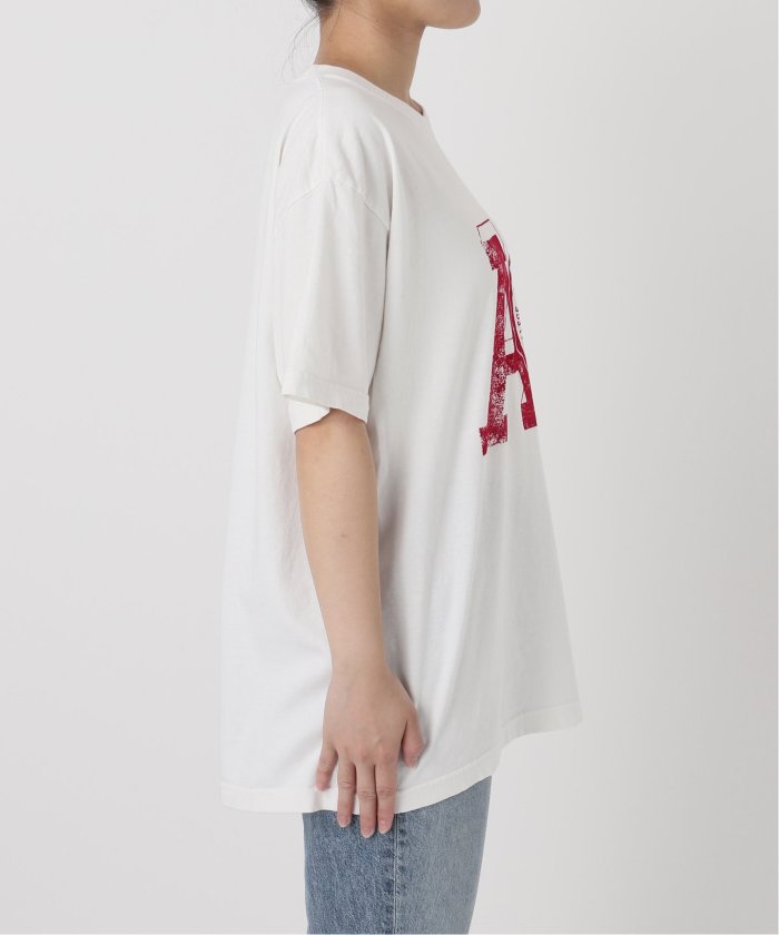 tシャツ AUTHEN / オーセン SS FEC FLOCKY PRINT T-SHIRT レディース AUTHEN / オーセン SS FEC FLOCKY PRINT T-SHIRT（Tシャツ