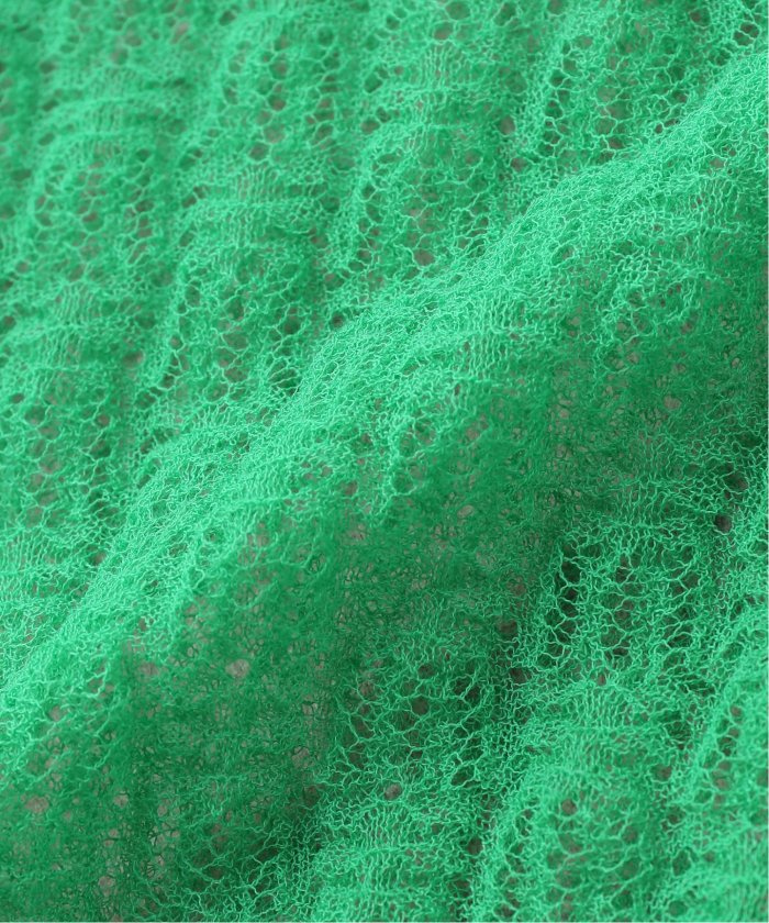 ニット セーター 「NICENICE MOMENT/ナイスナイスモーメント」LACE KNIT TOP：インナー付きニット レディース NICENICE MOMENT/ナイスナイスモーメント】LACE KNIT TOP