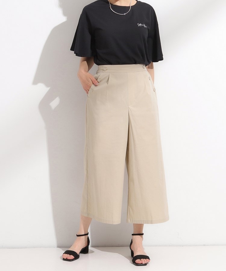 23区 ウール　ぺスカラムフランネル　ウエストゴムパンツ　グレー　Mサイズ38 Corneliani - ウール・フランネル・スリムフィット・パンツ を