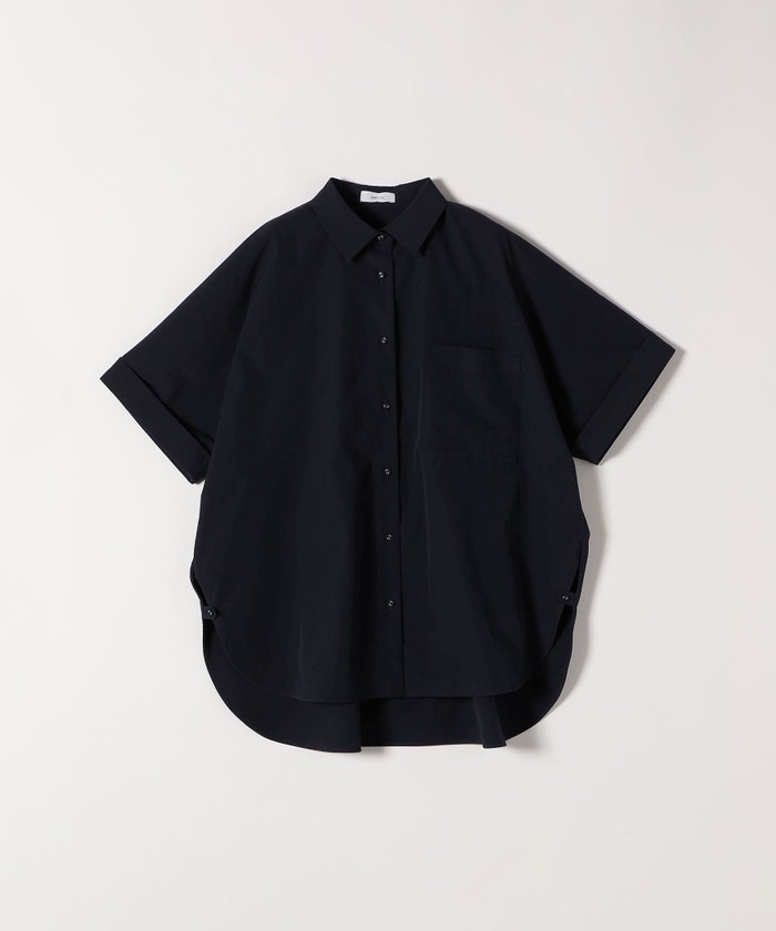 SHIPS for women / シップスウィメン SHIPS any:〈洗濯機可能〉タイプライター スリット ポケット ビッグ シャツ SHIPS any:〈洗濯機可能〉タイプライター スリット ポケット