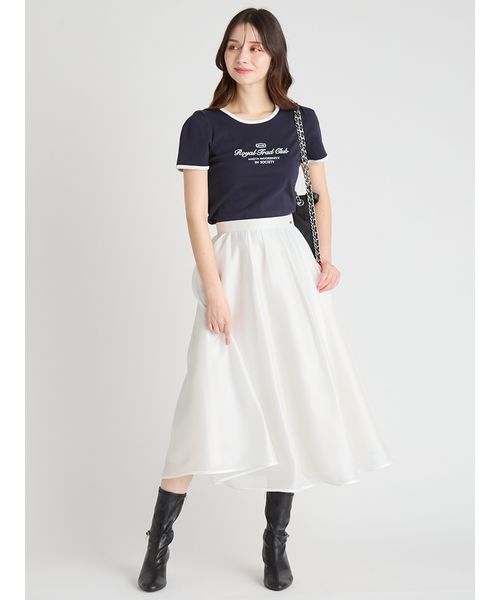 あき CELFORD ジレとフレアスカート 限定カラーあり】ジレ＆チュールスカート(セットアップ