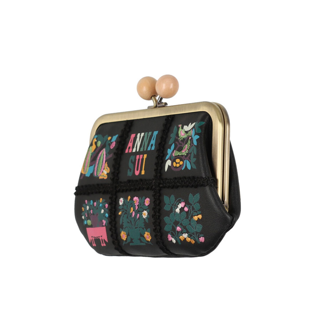 クーポン】アナスイ ANNA SUI ブルーム 口金ミニ財布(508382058