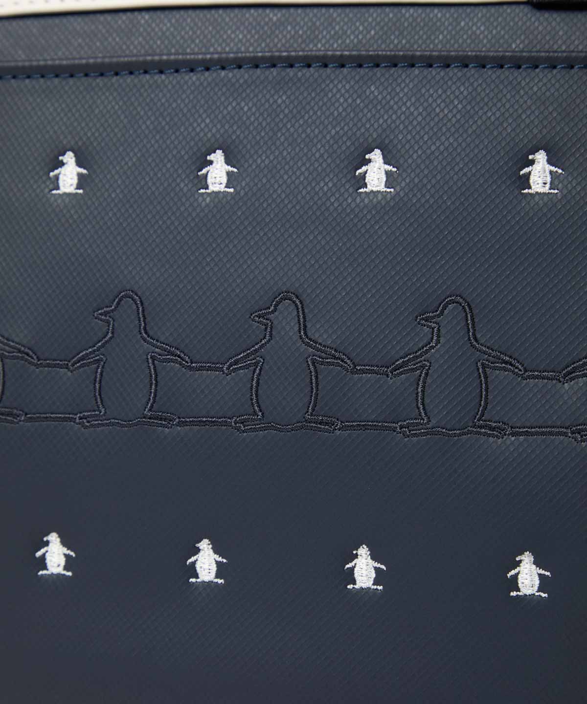 マンシングウェア Munsingwear 合皮素材ペンギン刺繍カート