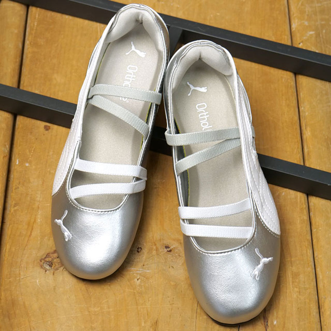プーマ PUMA SPEEDCAT BALLET METALLIC WNS －Silver [401581