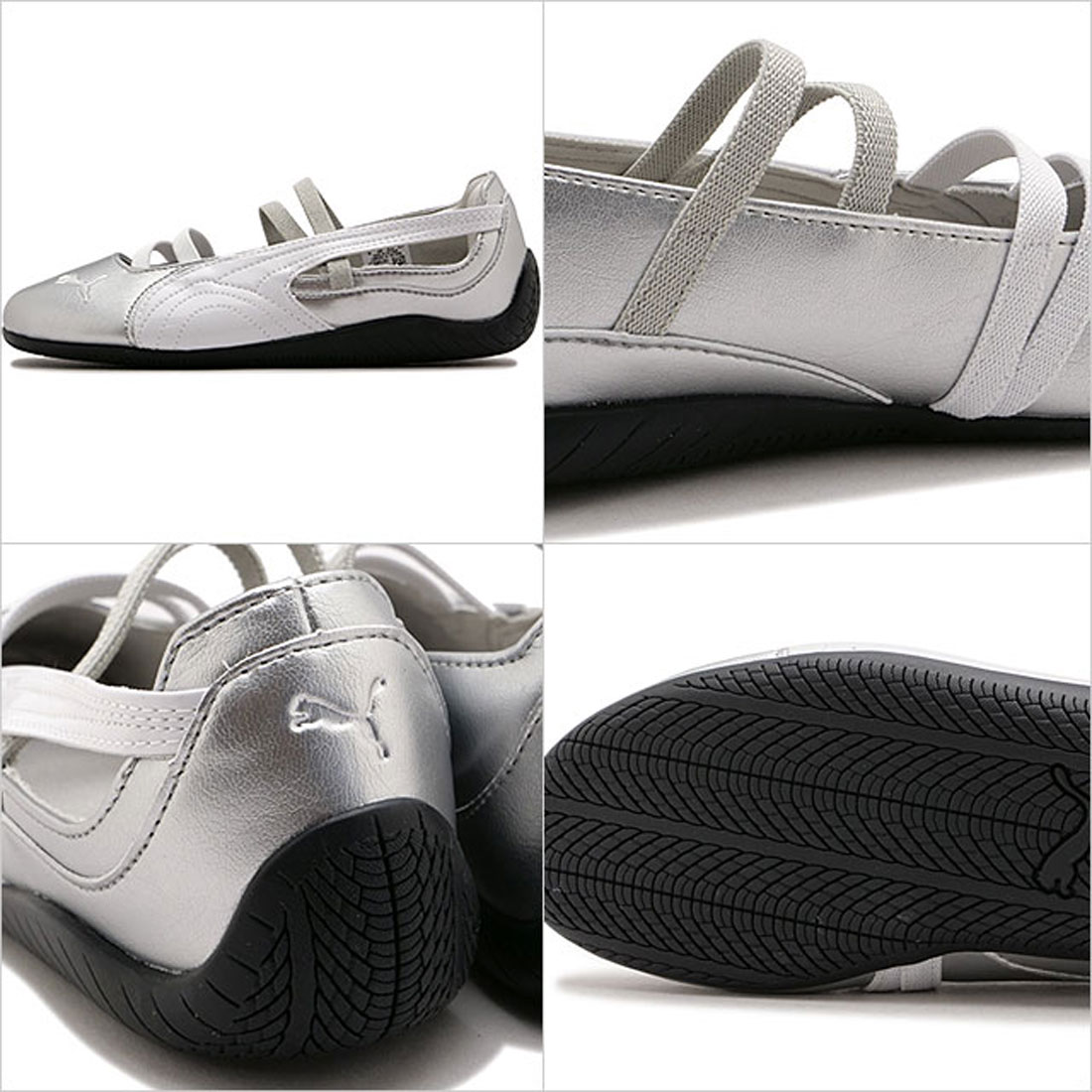 プーマ PUMA SPEEDCAT BALLET METALLIC WNS －Silver [401581