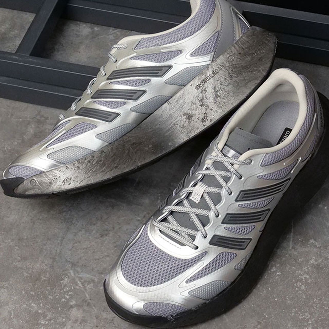 アディダス adidas ADIZERO ARUKU シルバーメタリック/グレー