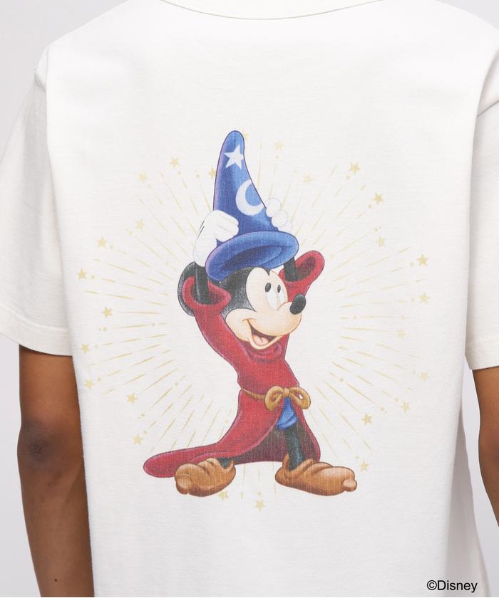 Disney Fantasia Mickey Mouse Tシャツ 海外限定 ディズニー Disney Collection》FANTASIA / MICKEY MOUSE / PRINT T－SHIRT