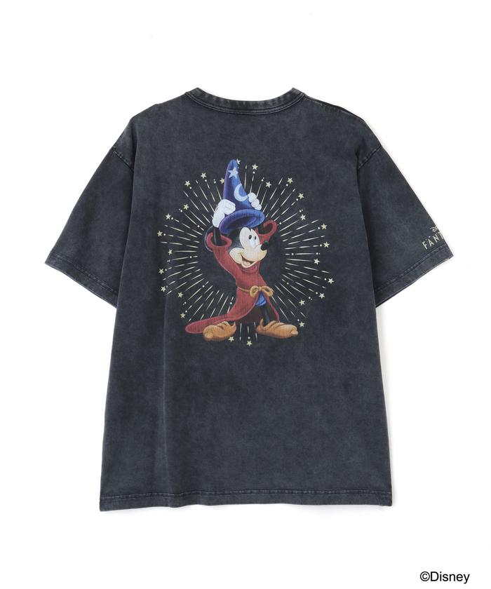 Disney Collection》FANTASIA / MICKEY MOUSE / PRINT T－SHIRT