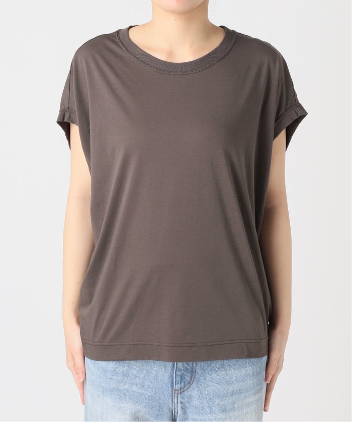 プラージュplage ALBINIハイゲージTシャツ　新品　ブルー プラージュ Plage 《追加》ALBINI ハイゲージTシャツ （ブルー