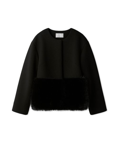 CELFORD 裾ファーブルゾン　ブラック 裾ファーブルゾン(508381581) | CELFORD(CELFORD) - d fashion