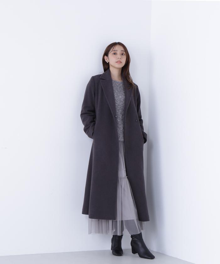 darich ベーシックテーラードロングコート ベーシックテーラードロングコート（その他アウター）｜Darich