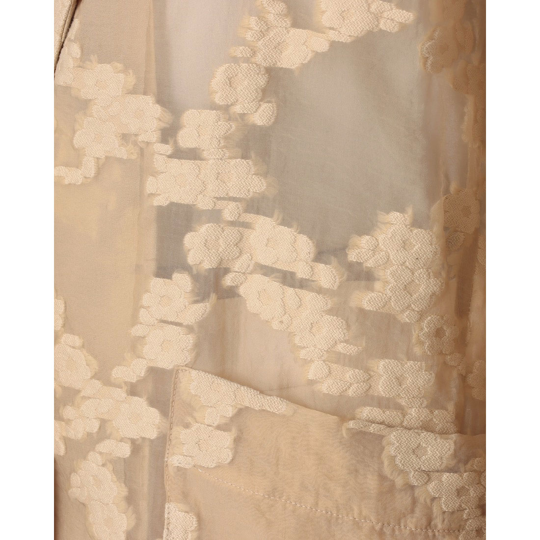 ジャケット・アウター CLANE FLOWER SHEER JACQUARD JACKET FLOWER SHEER JACQUARD JACKET｜OUTER(アウター)｜CLANE