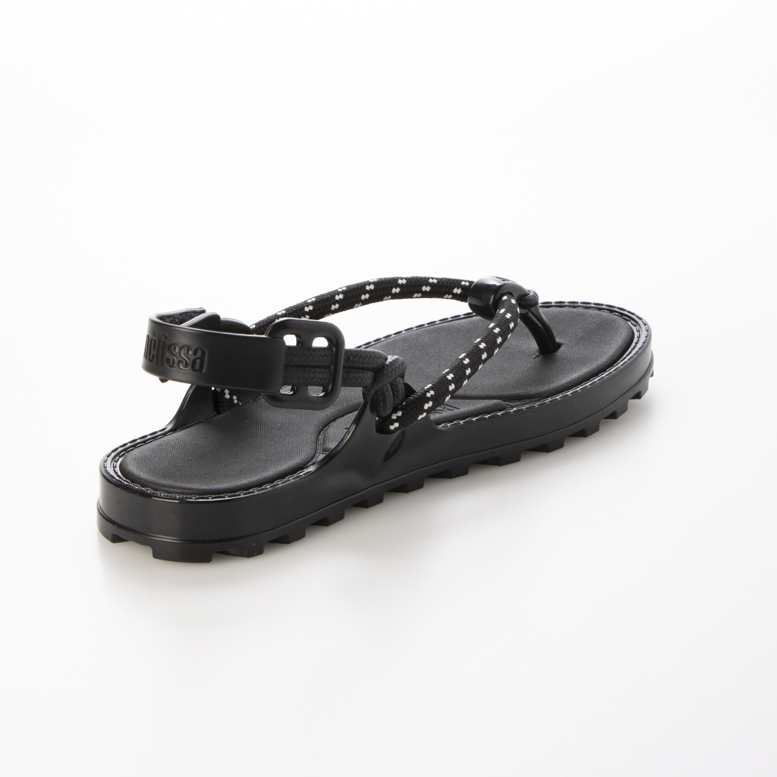 Melissa(メリッサ)・Warm Sandal マルチストラップ サンダル メリッサ melissa MELISSA RACHEL AD （GLITTER BLACK