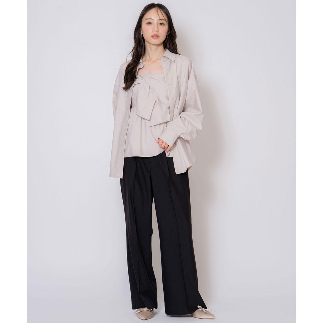 新品❤️Noela テーパードパンツ　ノエラ ノエラ Noela ベーシックフレアパンツ(508385742) | ノエラ