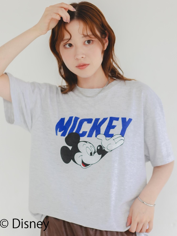 ルクールブラン le.coeur blanc GOOD ROCK SPEED/MICKEY Tシャツ