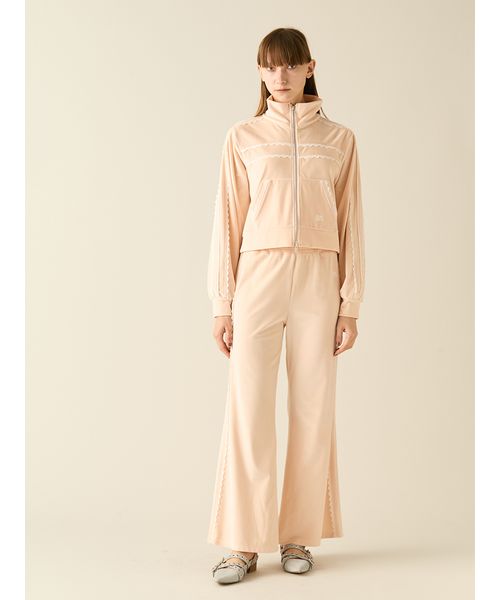  ◆ジャケット/S/ベロア/BRD/cw804425 フレッドペリー FRED PERRY ベロア トラックジャケット [J8555