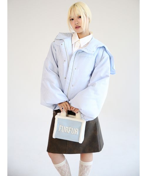ぶたさんウールジャケット　総柄ぶたさん　裏地も総柄♪おしゃれなぶたさん　グレー Watanabe Textile ブランケット 90×160 グレー｜ブランケット