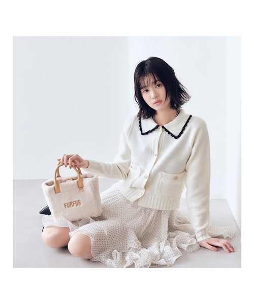限定カラー】ツイーディニットジャケット(508387456) | FURFUR