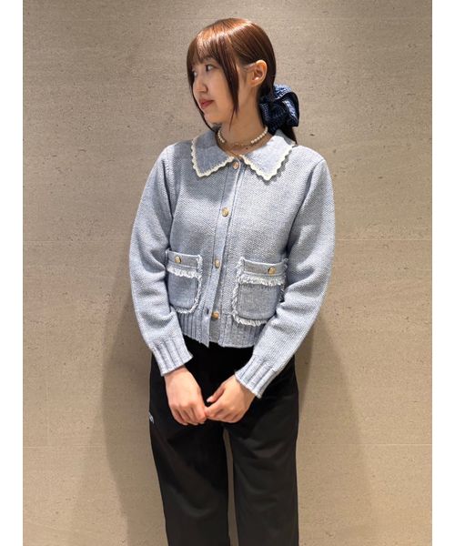 限定カラー】ツイーディニットジャケット(508387456) | FURFUR