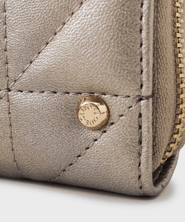 【約50%オフ！】COACH ウォレット キルティング コーチ COACH コーチ レザー財布 COACH アウトレット パフィ