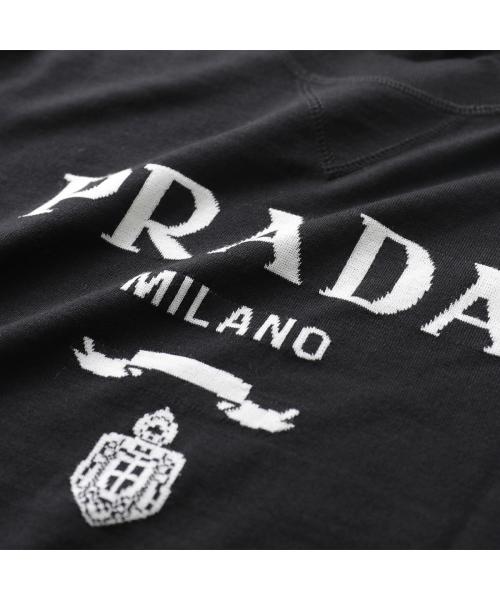 PRADA ニット UMB272 1075 クルーネック ウール 半袖 プラダ PRADA PRADA ニット UMB272 1075 クルーネック ウール