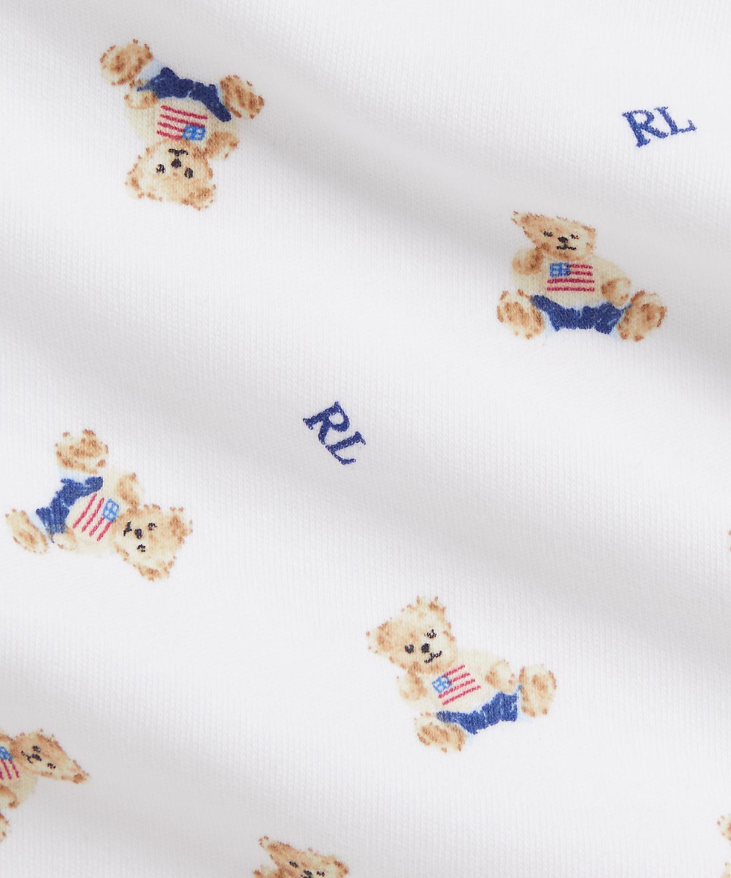 新品 ラルフローレン ベビー Poloベア コットン 3ピースセット⭐︎サイズ9M ベビー)Polo ベア コットン 3ピース ギフト セット(508388172