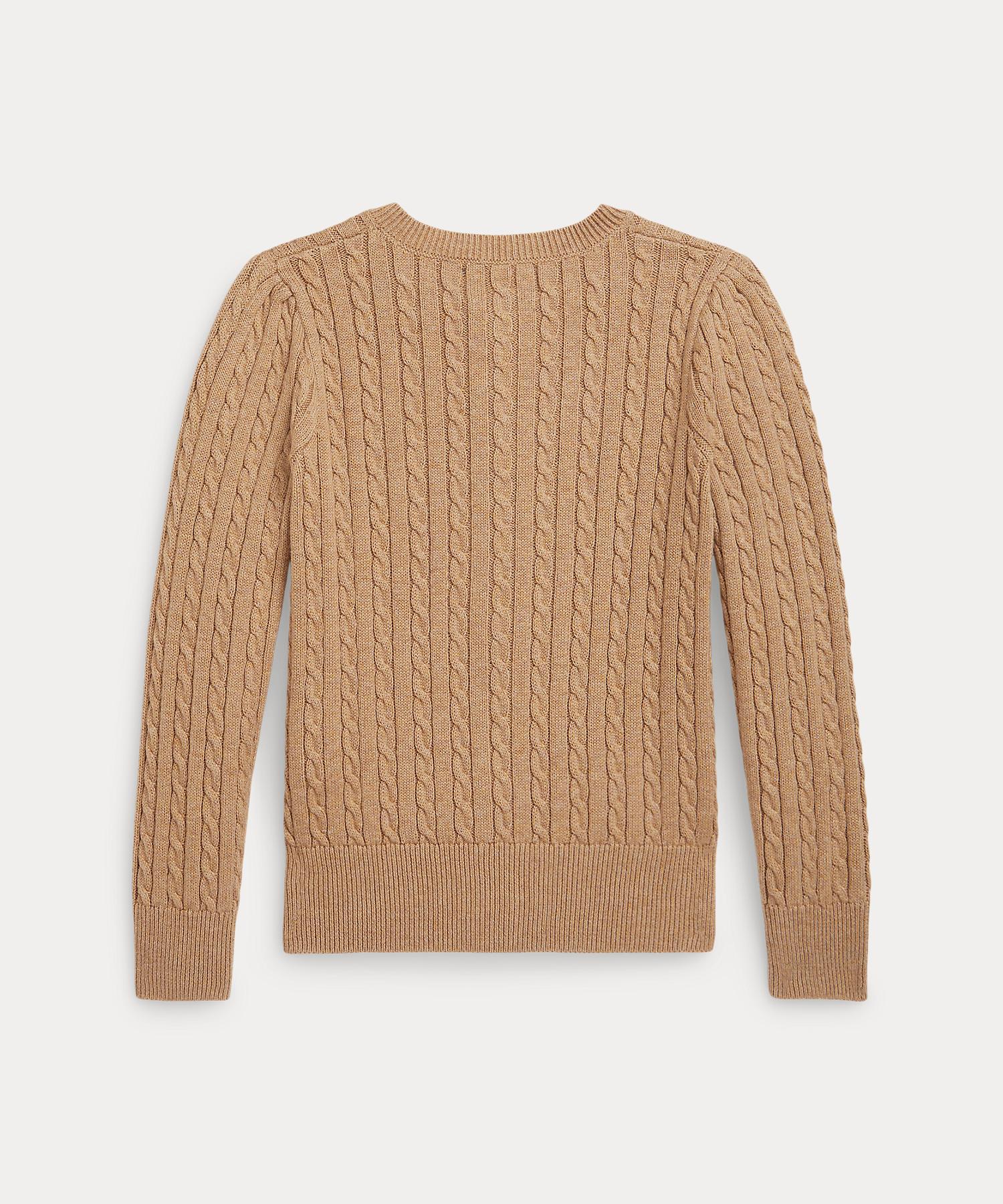 POLO RALPH LAUREN ミニ ケーブル コットン カーディガン RALPH LAUREN】ミニ ケーブル コットン カーディガン (Ralph