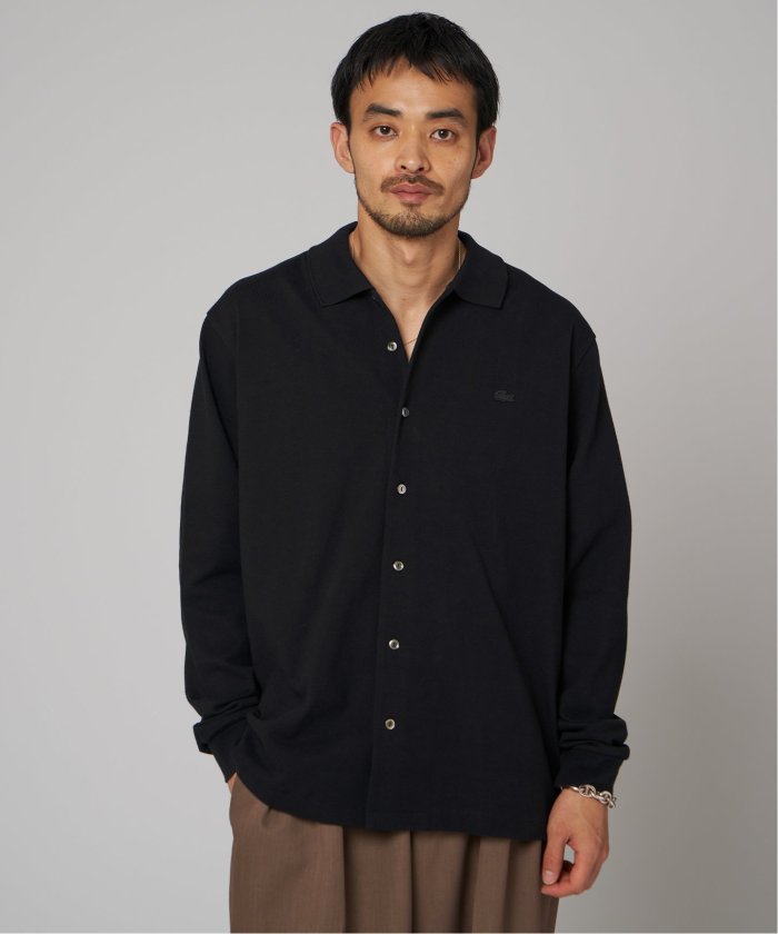 予約》LACOSTE(ラコステ) 別注 フルオープン ロングスリーブ
