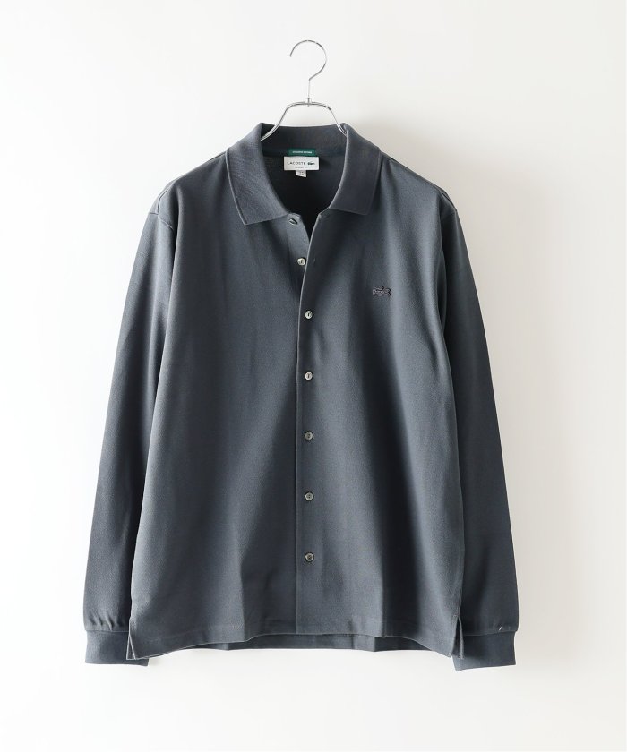 予約》LACOSTE(ラコステ) 別注 フルオープン ロングスリーブ