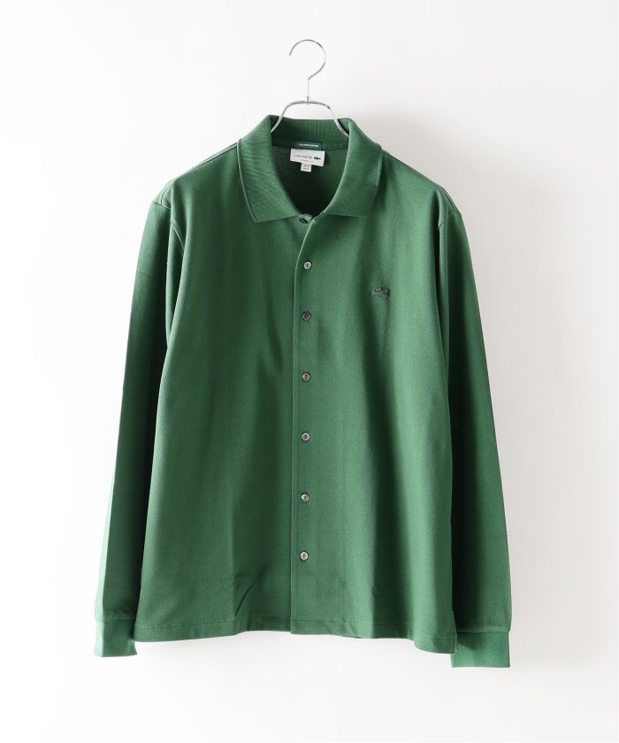 予約》LACOSTE(ラコステ) 別注 フルオープン ロングスリーブ