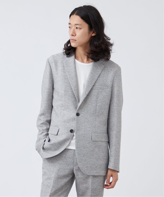 SCYE BASICS カシミヤ混 テーラードジャケット カシミヤ混ピンヘッドジャケット【セットアップ可/ビジネス対応