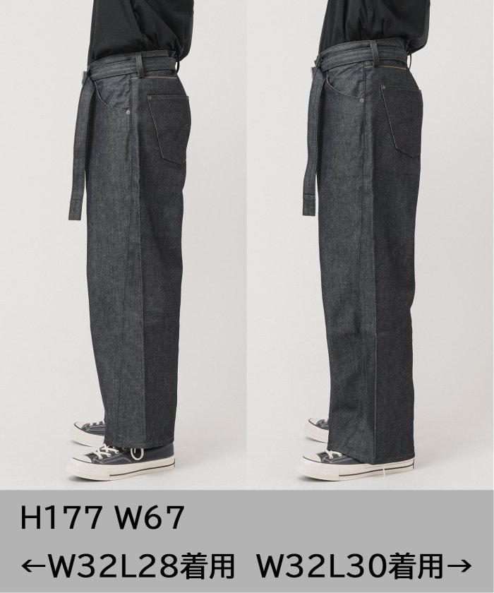 LEVI'S(R)/リーバイス(R) 別注 TWISTED BELTED デニムパンツ