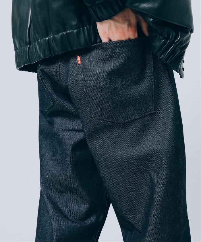 EDIFICE 別注　リーバイス　TWISTED BELTED デニムパンツ LEVI'S(R)/リーバイス(R) 別注 TWISTED BELTED デニムパンツ