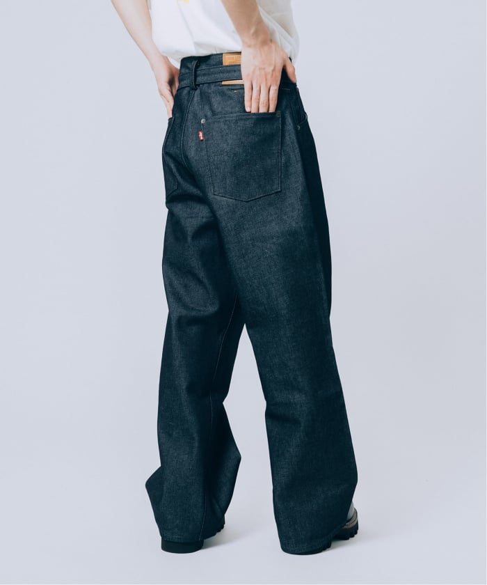 EDIFICE 別注　リーバイス　TWISTED BELTED デニムパンツ LEVI'S(R)/リーバイス(R) 別注 TWISTED BELTED デニムパンツ