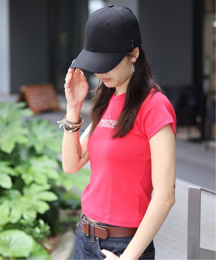 追加予約【VARZAR/バザール】 Stud logo over fit ball cap