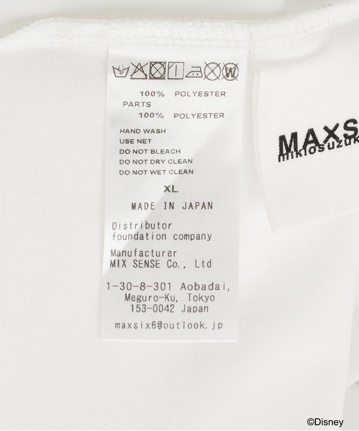 maxsix(マックスシックス）SUNGLASS MICKEY 3D TEE ディズニー