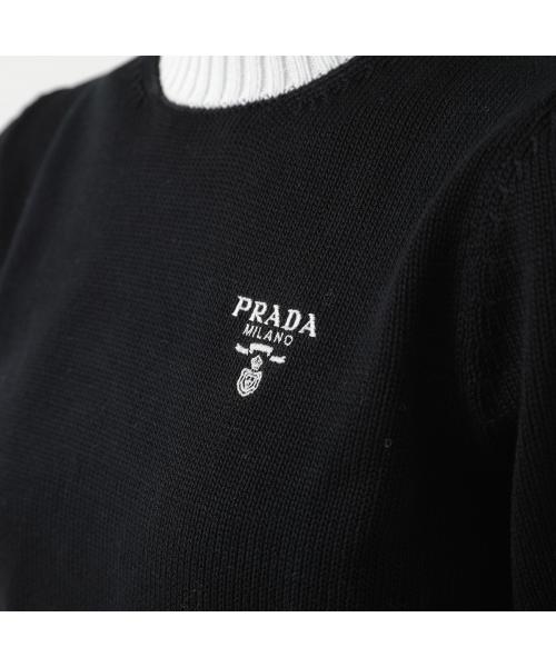 プラダ PRADA PRADA ニット P24I1R 1ZO5 セーター クロップド丈
