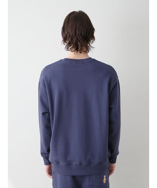 GELATO PIQUE テディベア スウェット HOMME】スポーティベア裏毛プルオーバー(カットソー・Tシャツ